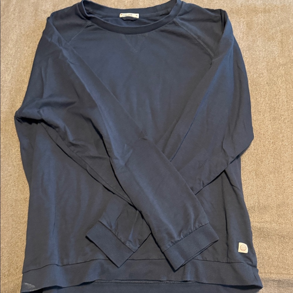 Marine Layer- Navy Long Sleeve Shirt
